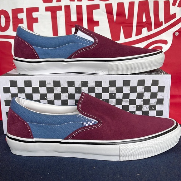 Vans Skate Slip-On
Moonlight Blue/Mauve Wine
VNOA5FCAAPO
Men’s sneakers - Picture 3 of 16
